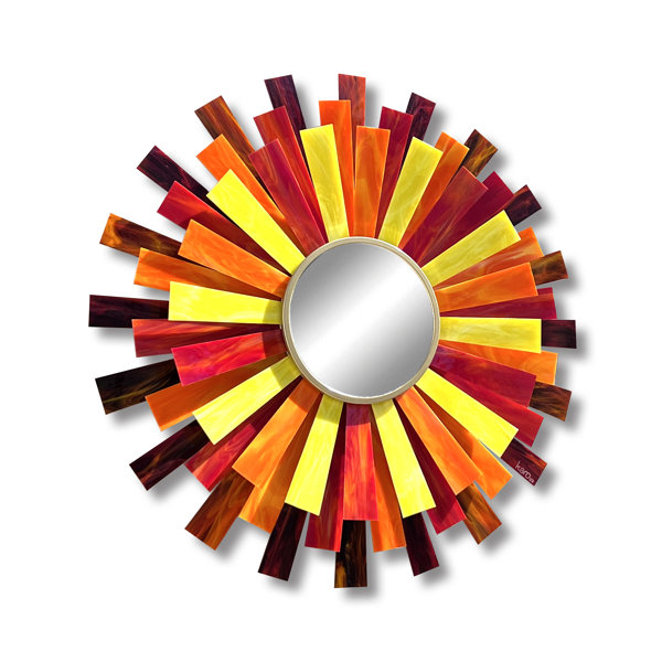 Karo Studio Sunburst Handmade Glass Wall Decor by Karo Martirosyan